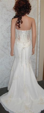 CHAMPAGNE ORGANZA CORSET